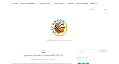 Desktop Screenshot of clubbaloncestoalcorcon.com